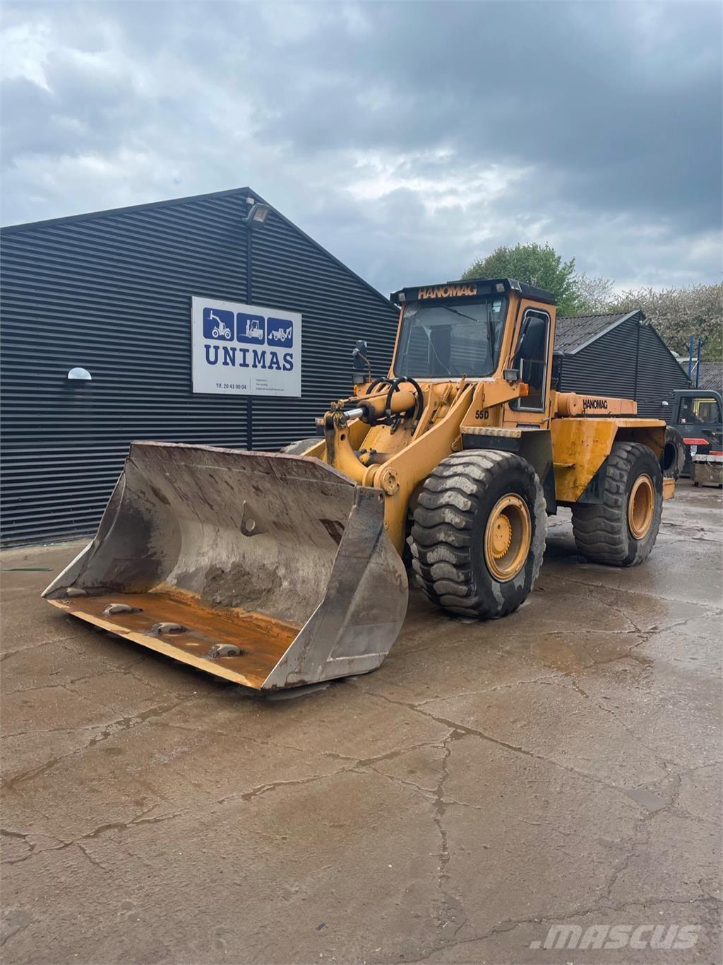 Hanomag 55D Carregadeiras de rodas