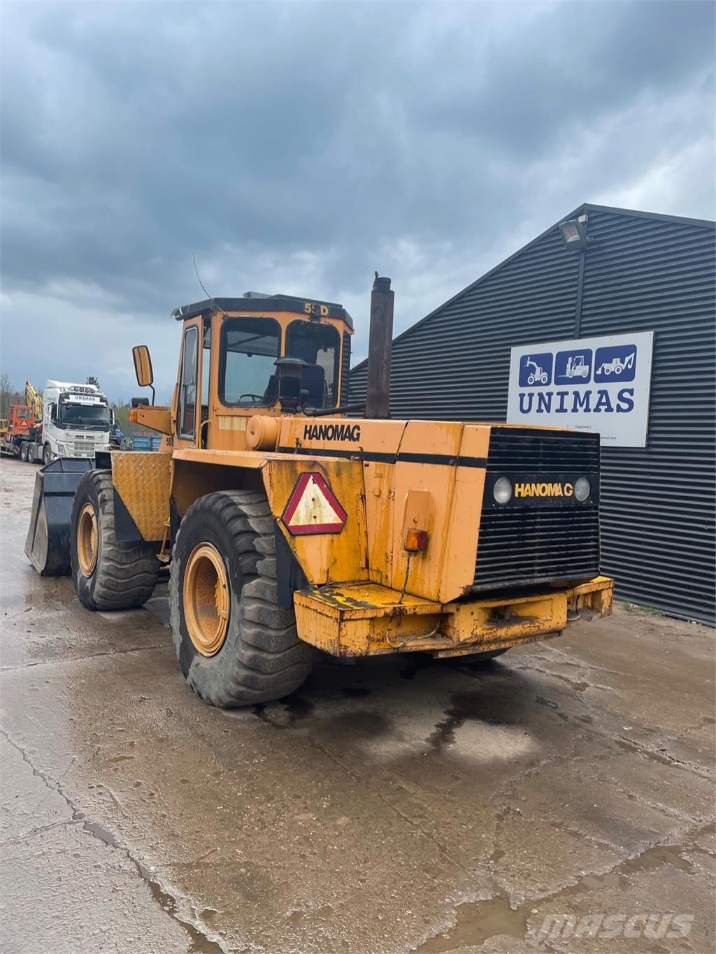 Hanomag 55D Carregadeiras de rodas