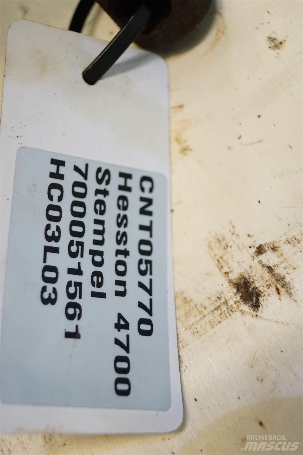 Hesston 4700 Hidráulica