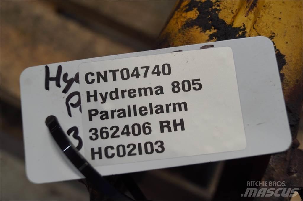 Hydrema 805 Lanças e braços dippers