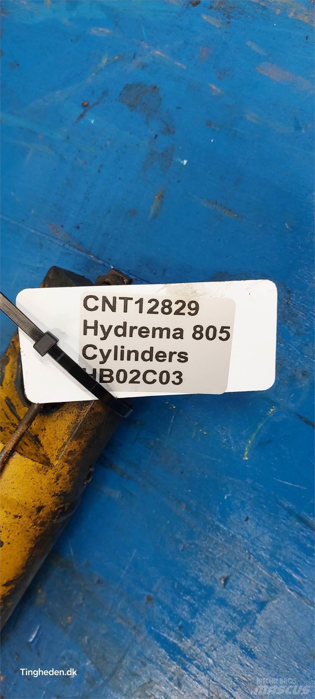 Hydrema 805 Eixos