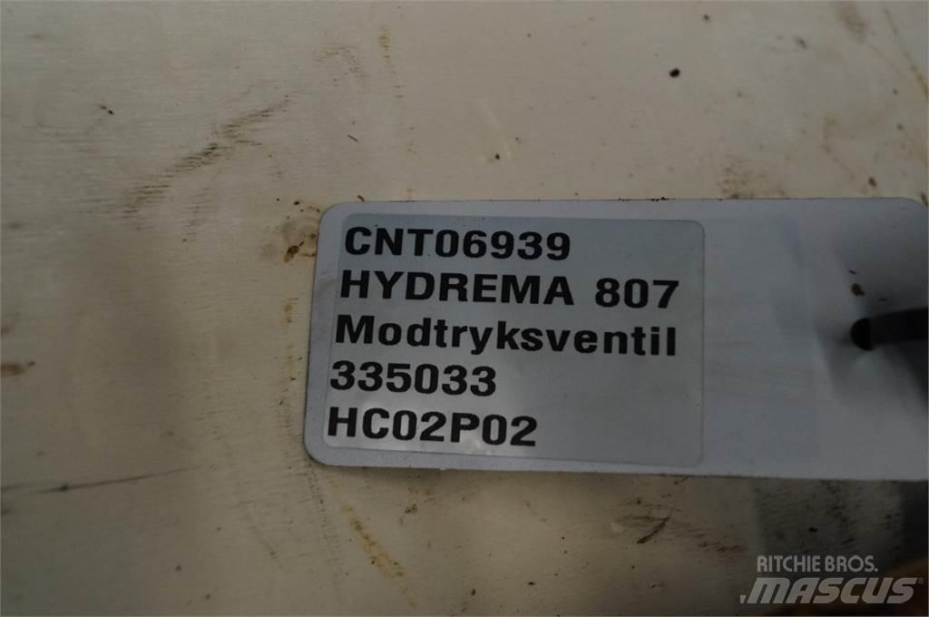Hydrema 807 Hidráulica