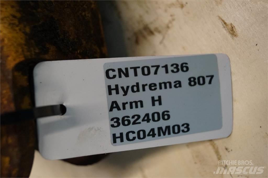 Hydrema 807 Lanças e braços dippers