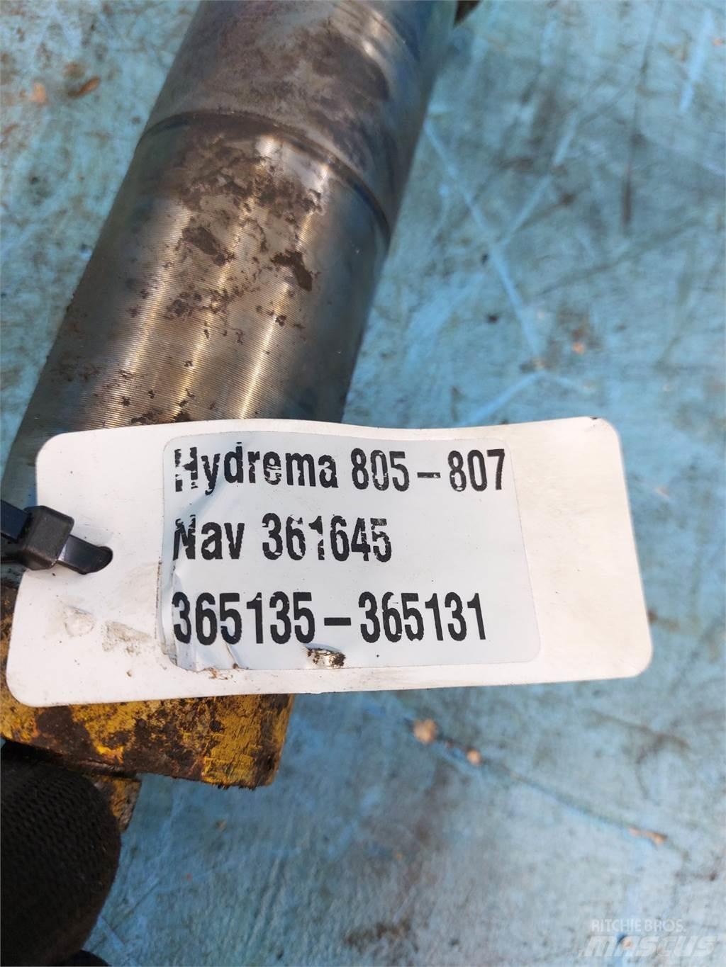Hydrema 807 Lanças e braços dippers