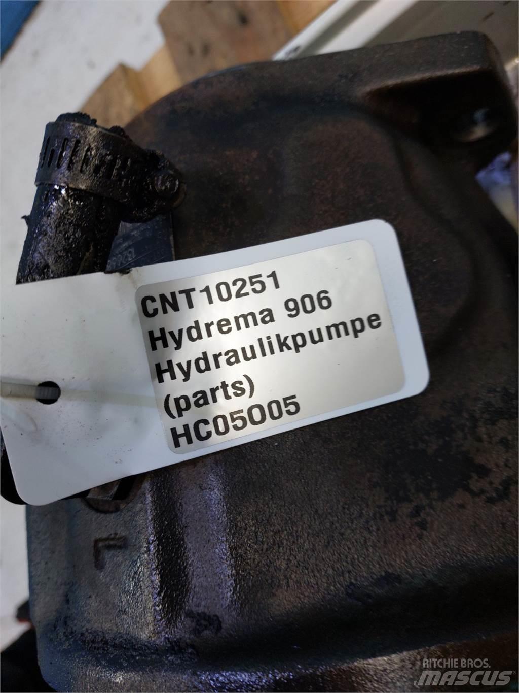 Hydrema 906B Hidráulica