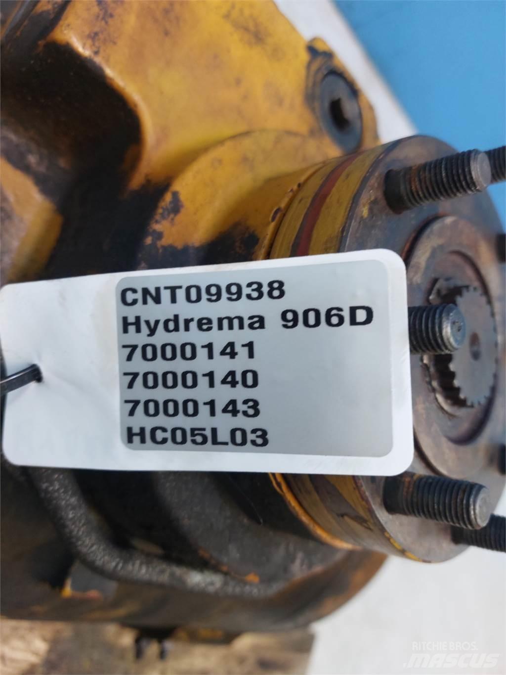 Hydrema 906D Eixos