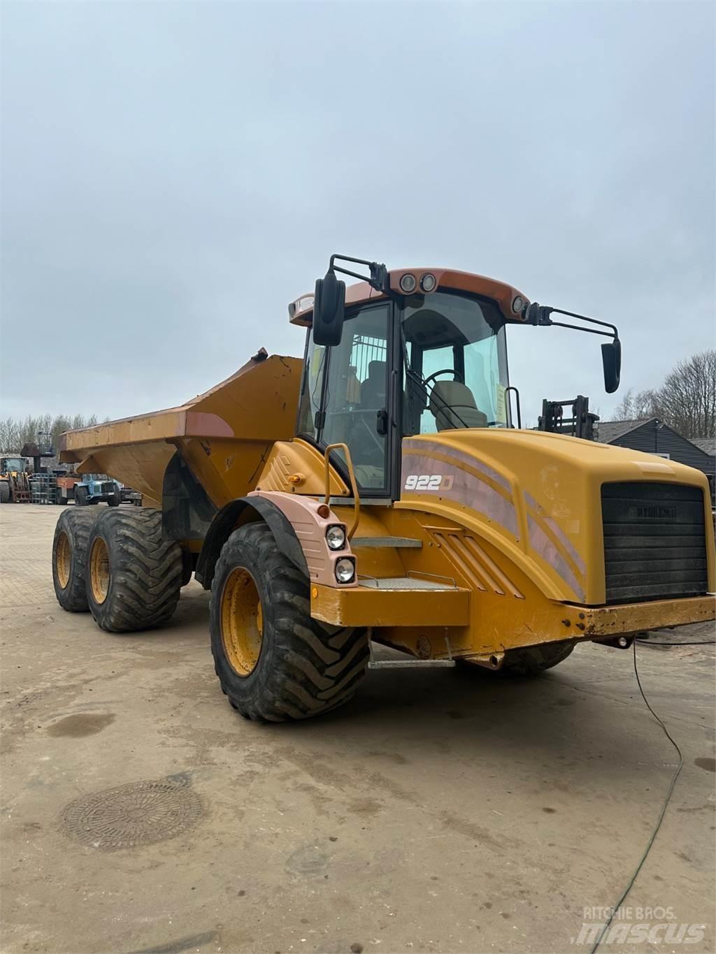 Hydrema 922D Dumpers de obras