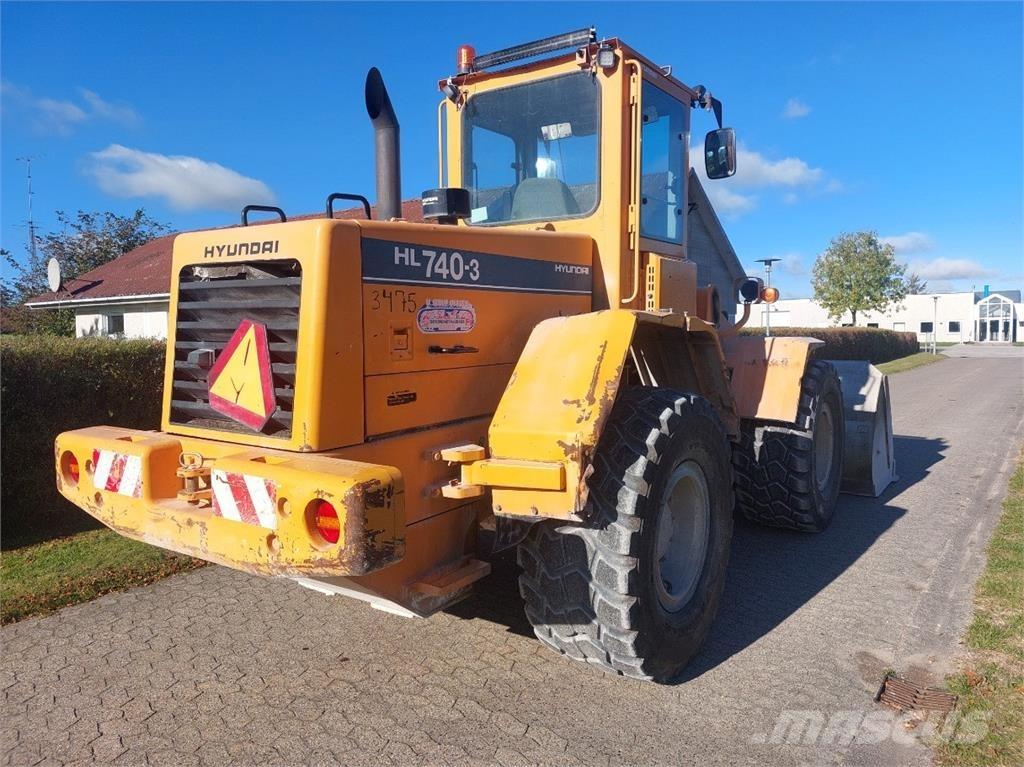 Hyundai HL740-3 Carregadeiras de rodas