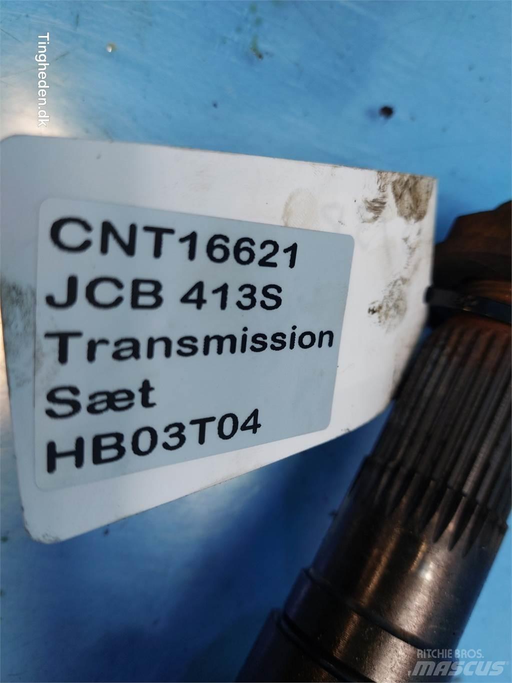 JCB 413S Transmissăo