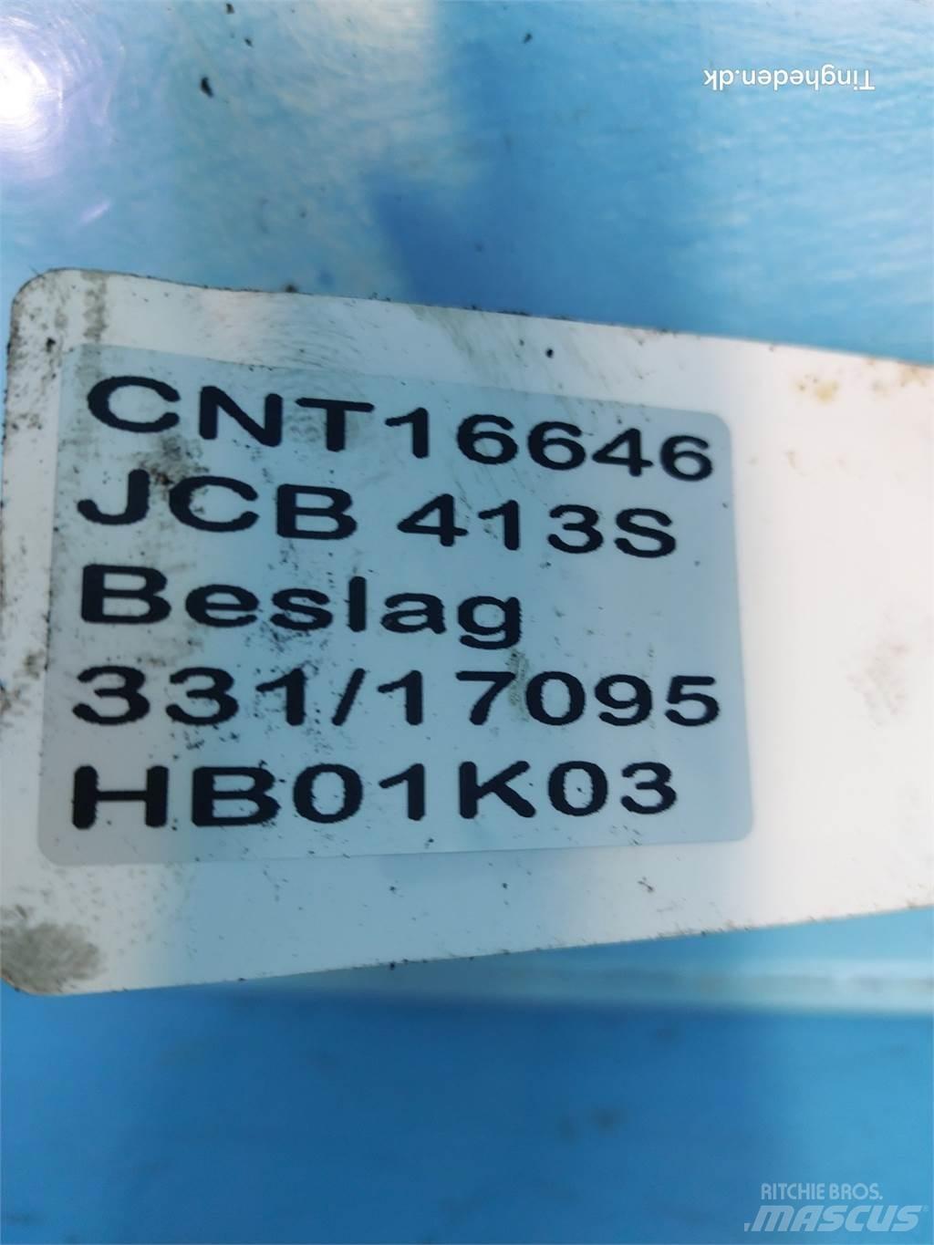JCB 413S Lanças e braços dippers