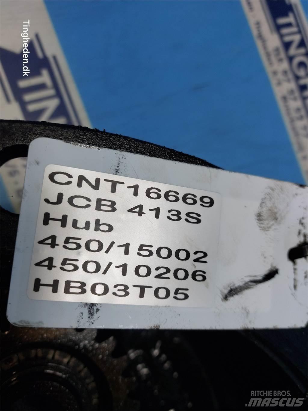JCB 413S Eixos
