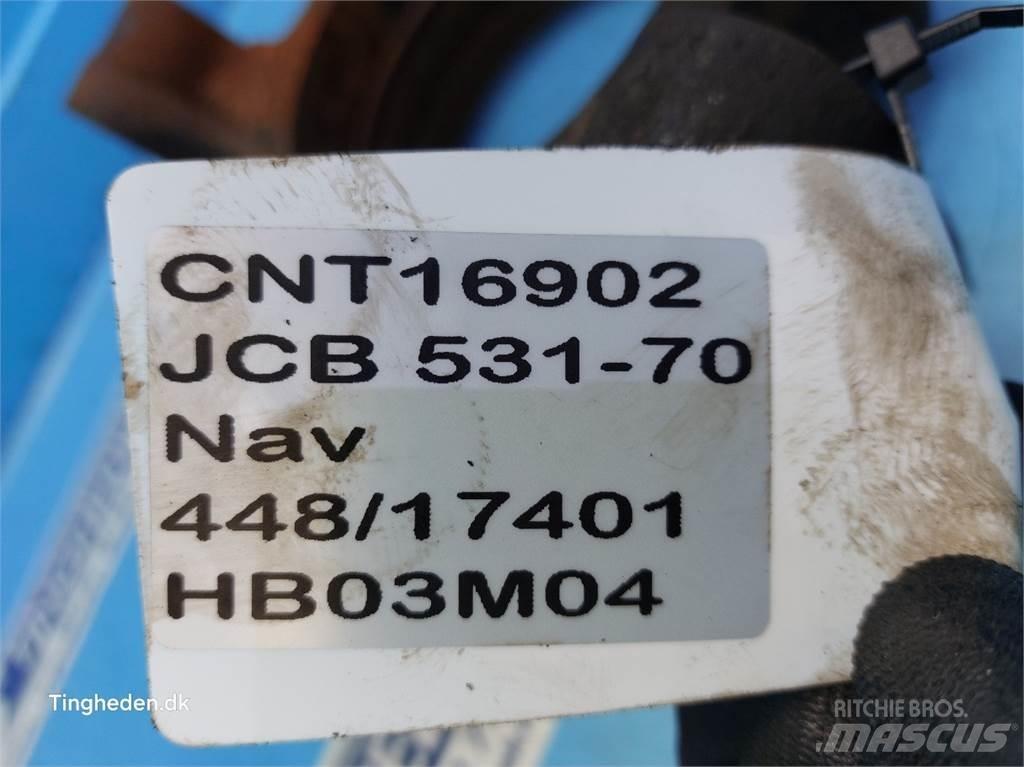JCB 531-70 Eixos