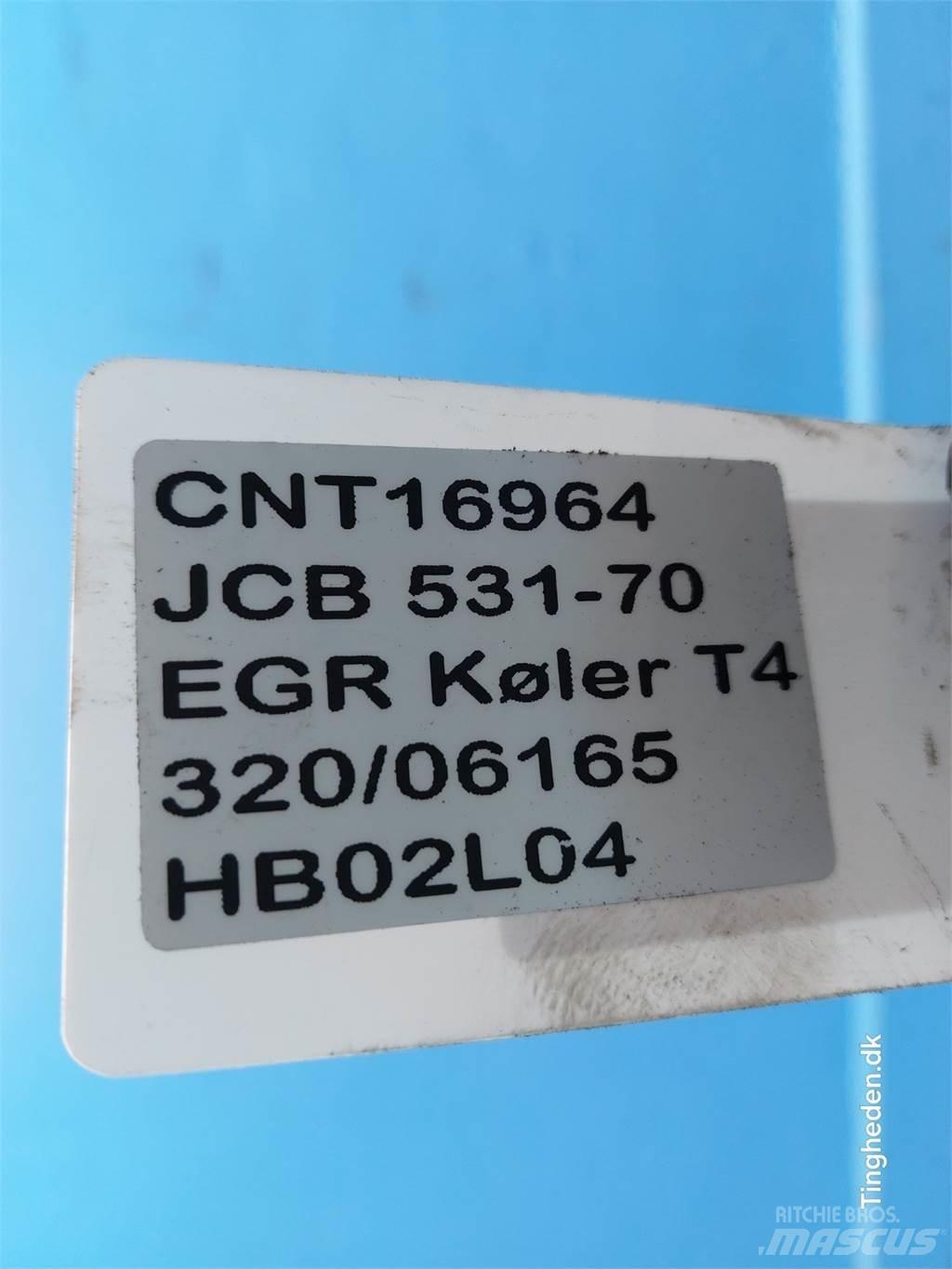 JCB 531-70 Radiadores máquinas construção