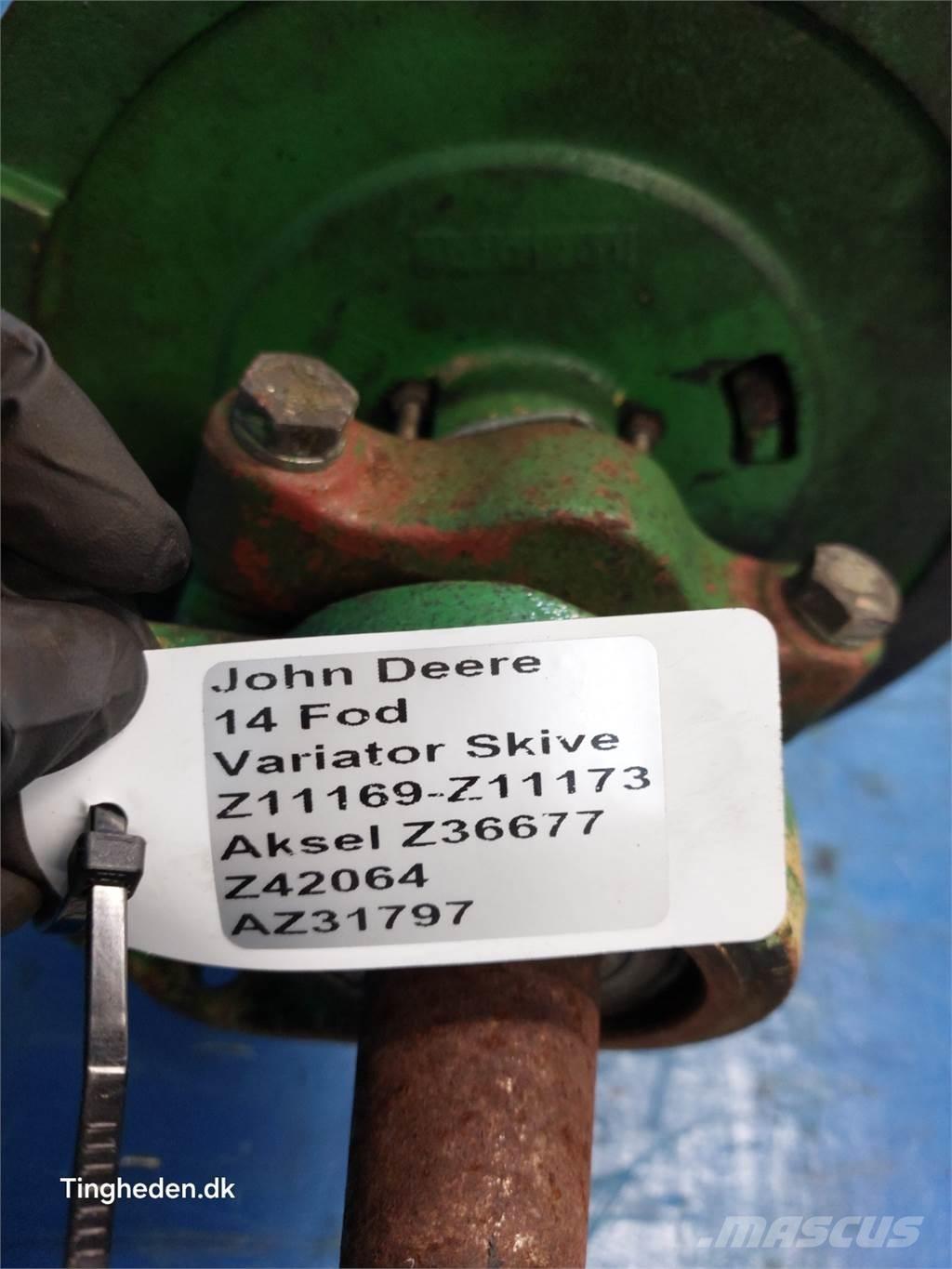 John Deere 1000 Acessórios de ceifeiras debulhadoras