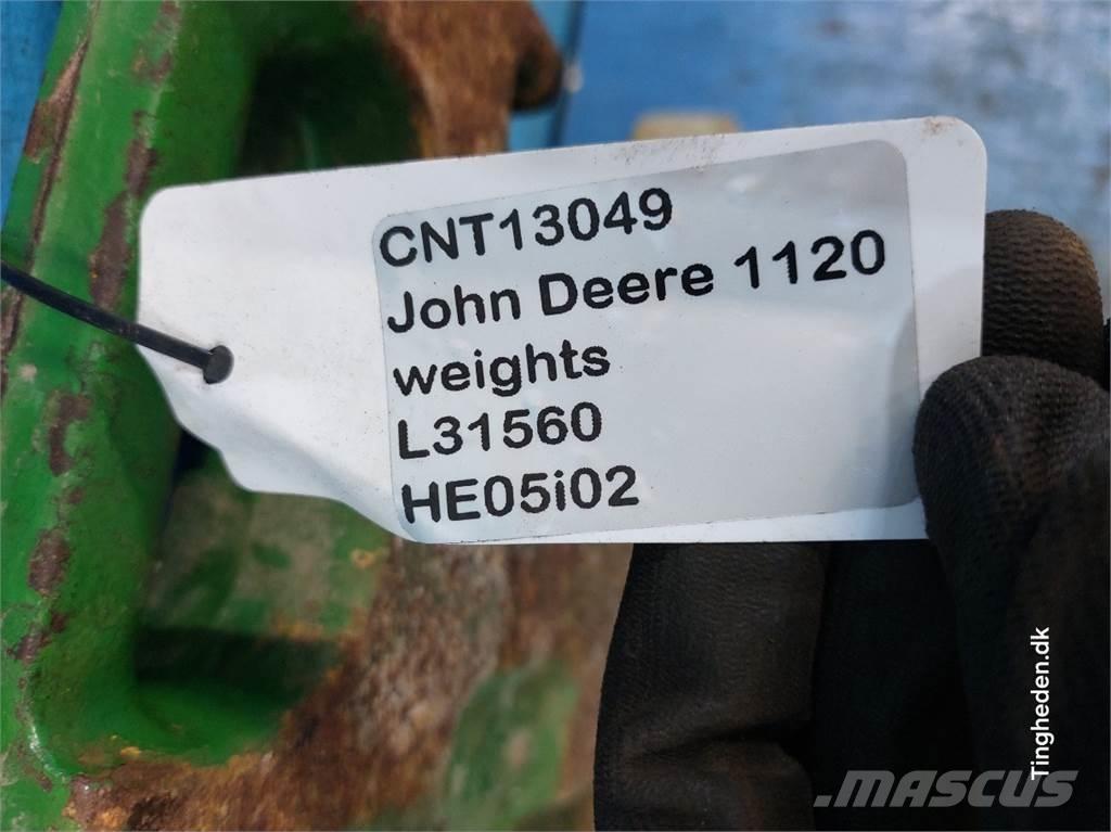 John Deere 1120 Pesos Frontais
