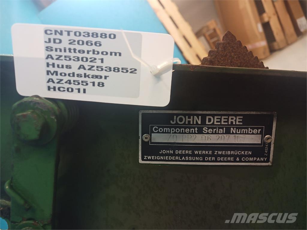 John Deere 2066 Acessórios de ceifeiras debulhadoras