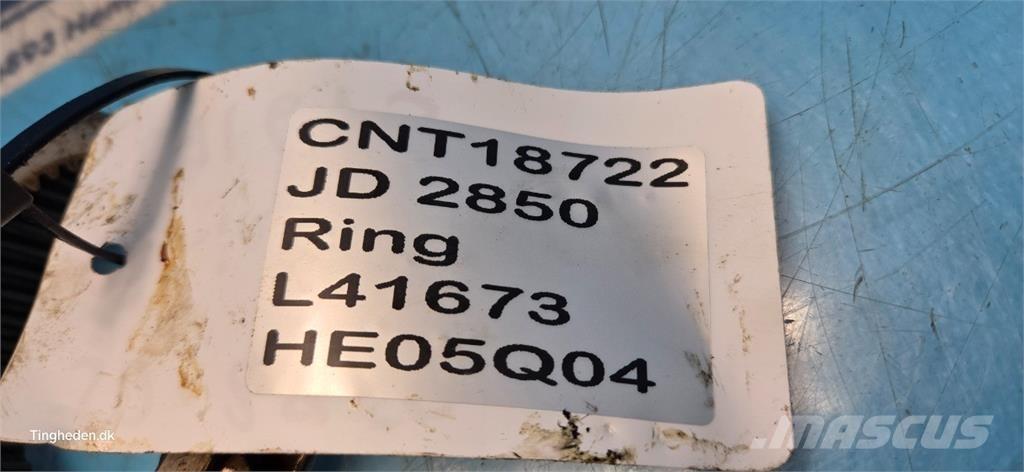 John Deere 2850 Transmissăo