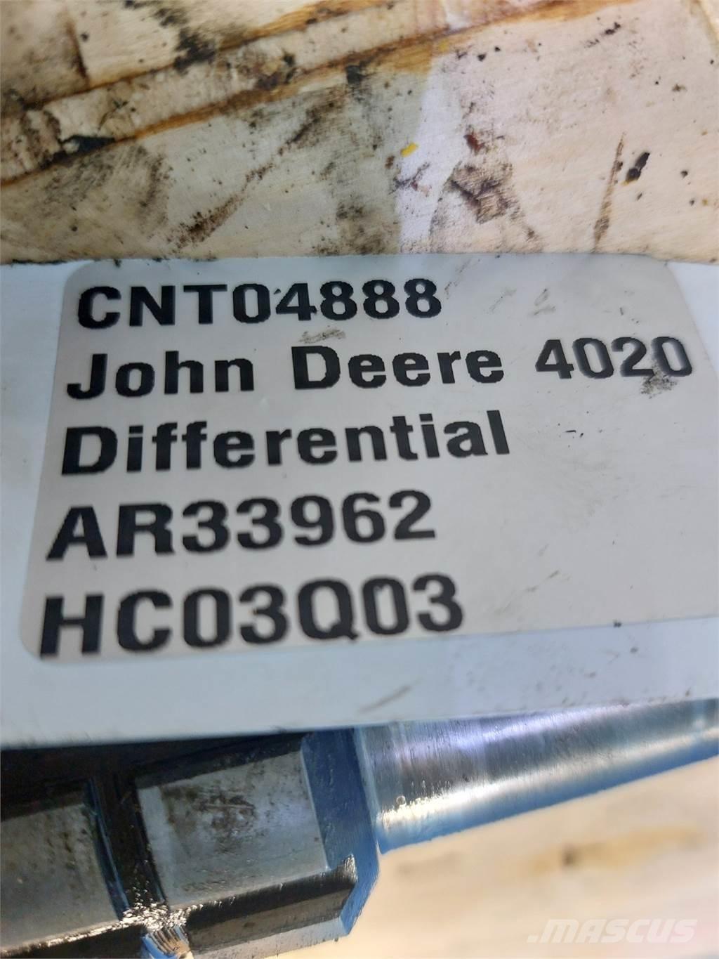 John Deere 4020 Transmissăo