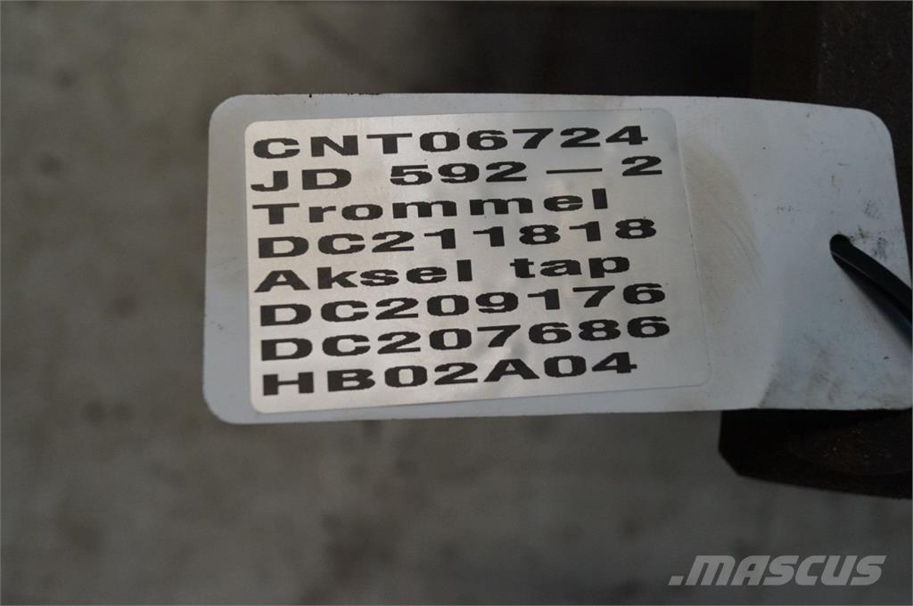 John Deere 592 Agricultura - Outros
