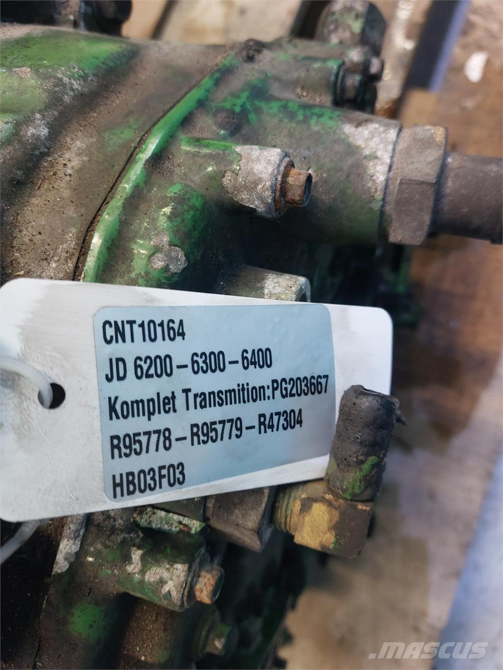 John Deere 6200 Transmissăo