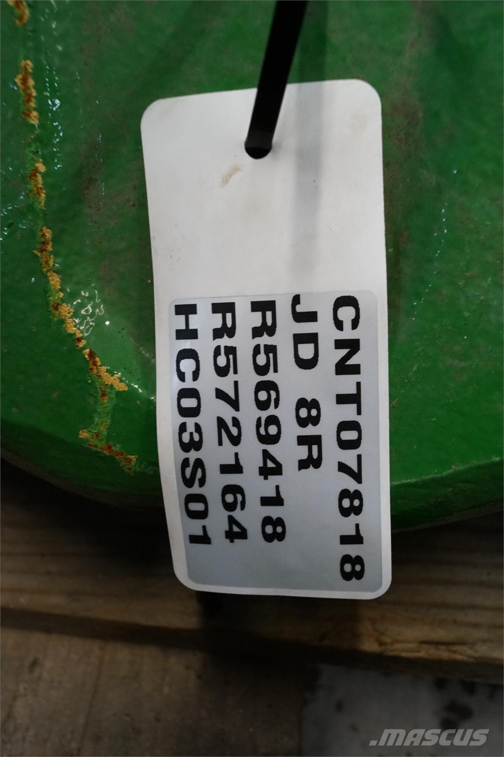 John Deere 8R Pesos Frontais