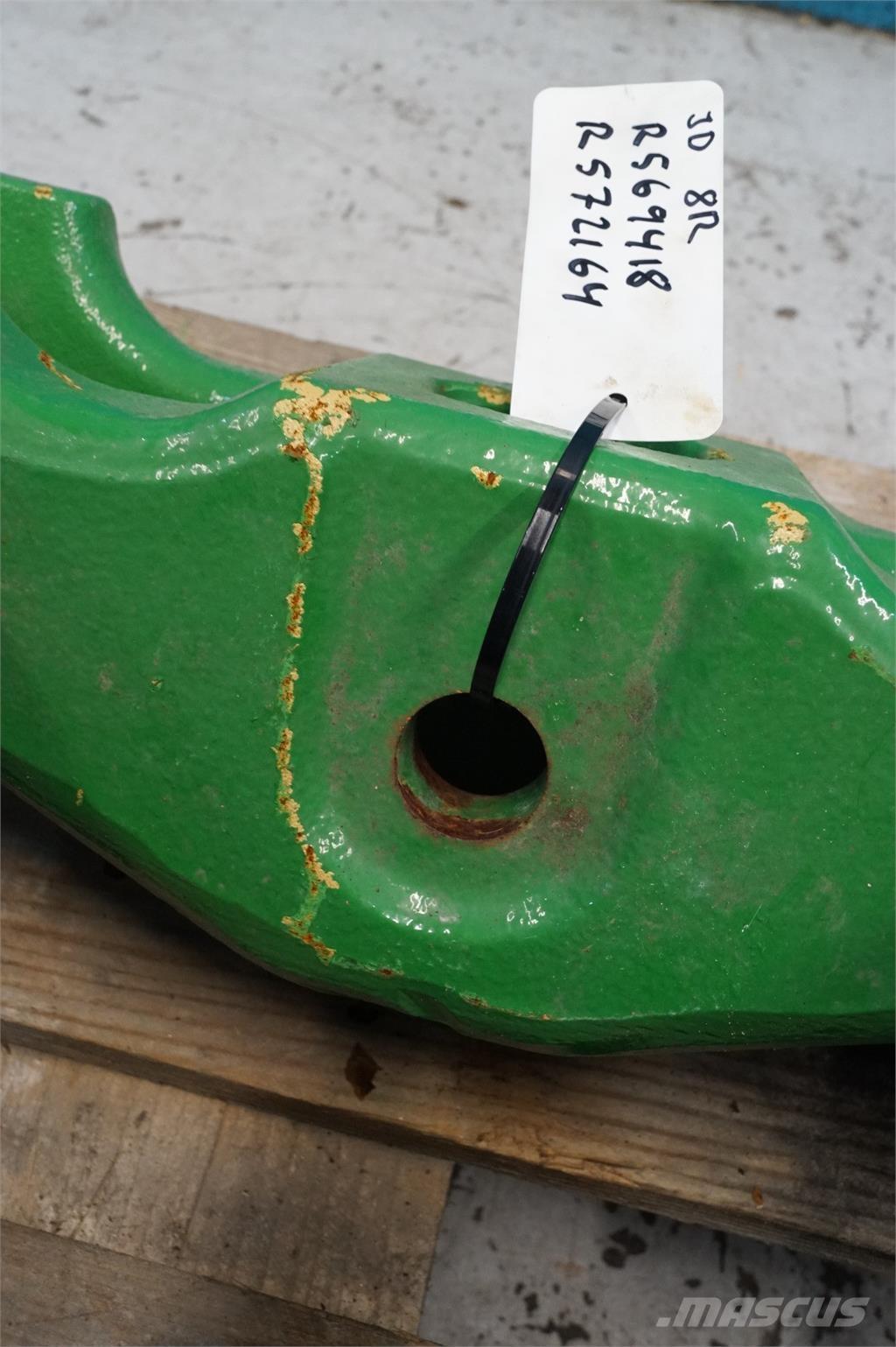 John Deere 8R Pesos Frontais