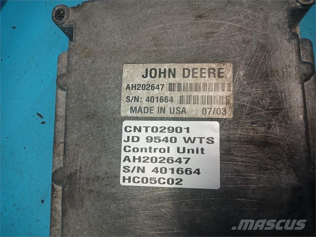 John Deere 9540 Electrónica