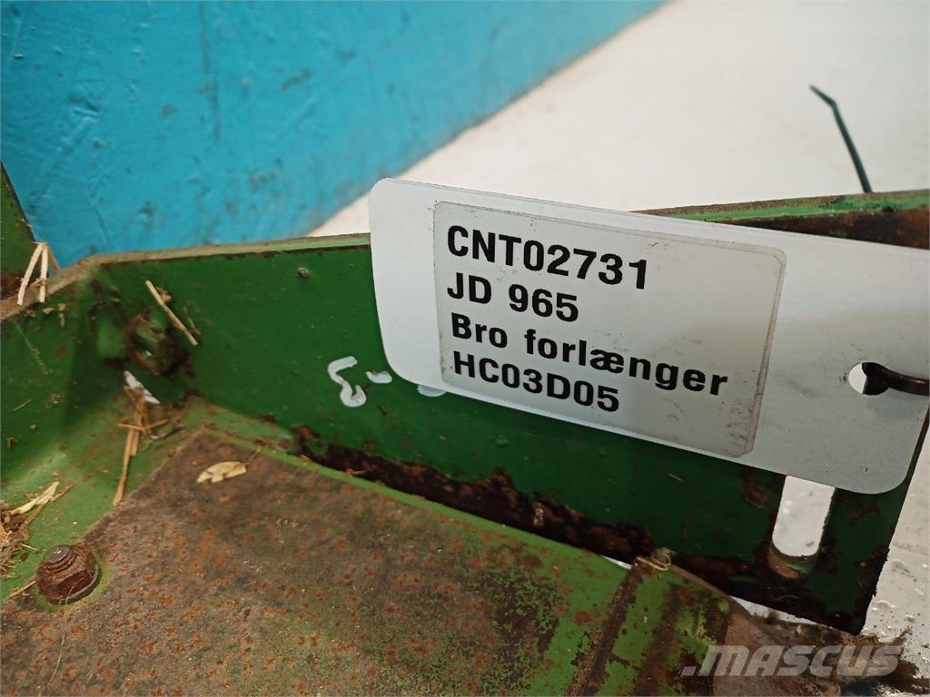 John Deere 965 Acessórios de ceifeiras debulhadoras