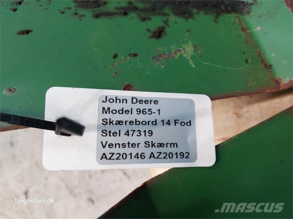 John Deere 965 Acessórios de ceifeiras debulhadoras
