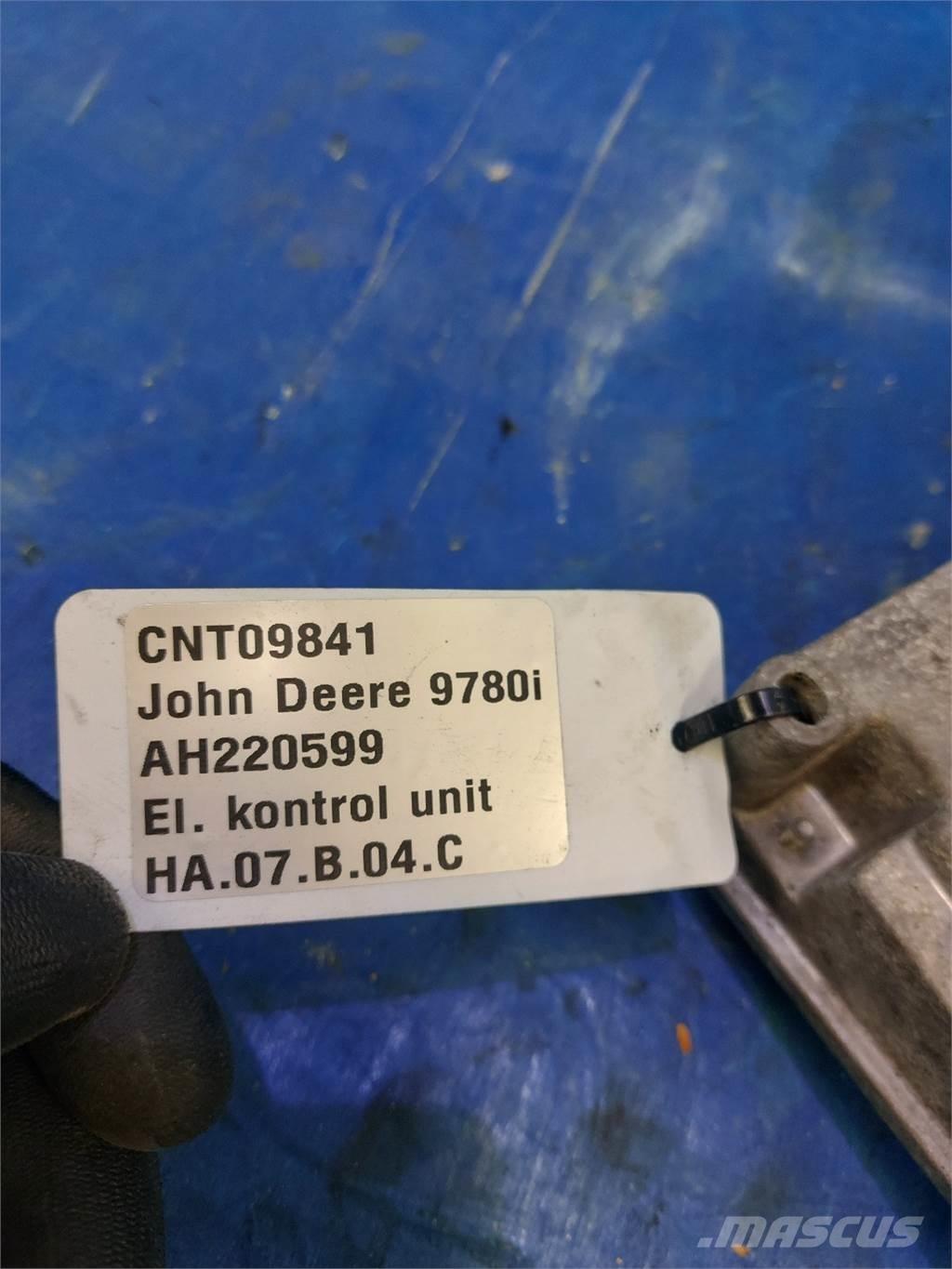 John Deere 9780 Electrónica