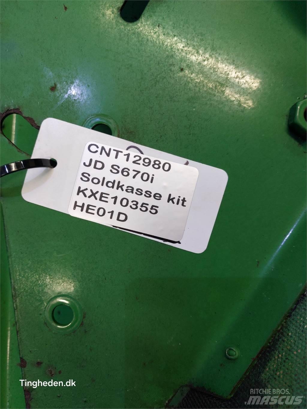 John Deere S670 Espalhadores de areia e sal