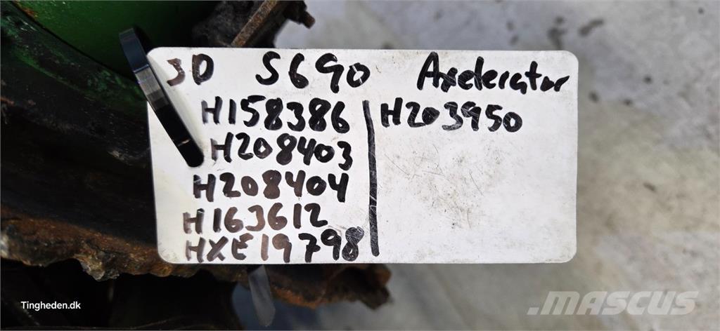 John Deere S690 Acessórios de ceifeiras debulhadoras