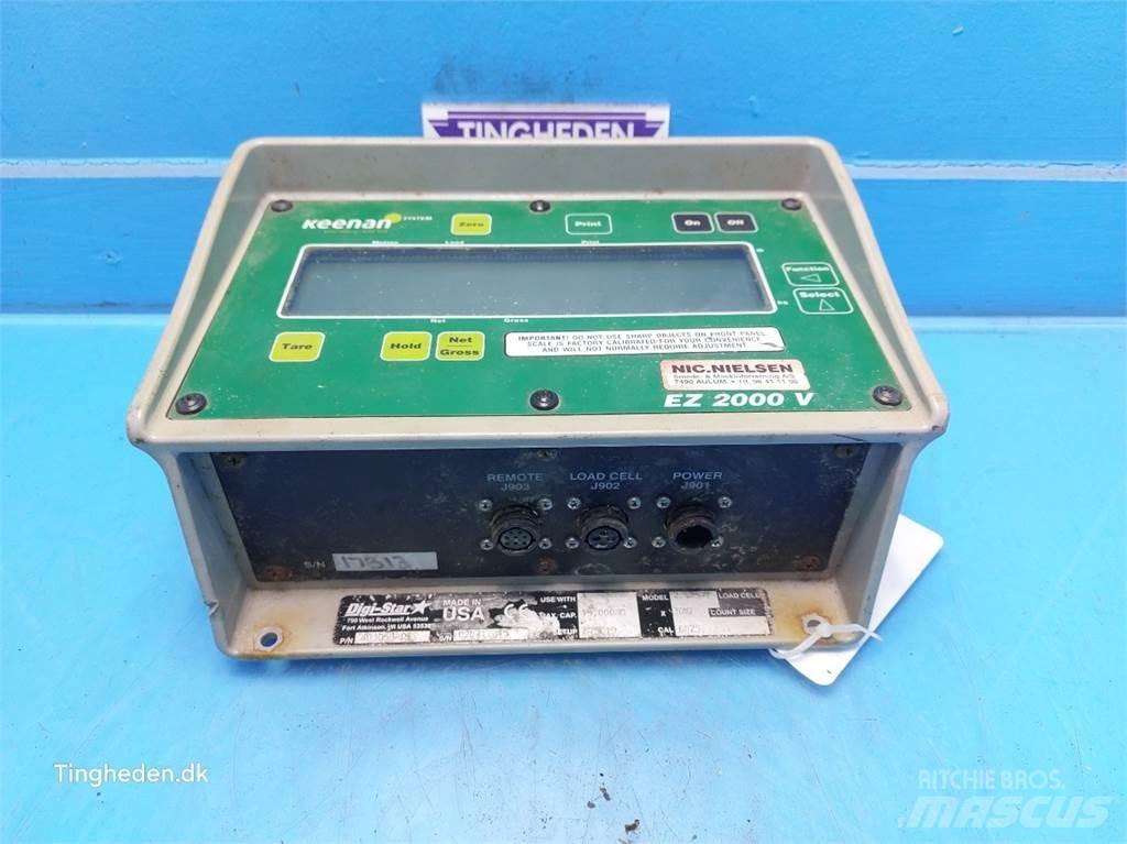 Keenan EZ2000V Alimentadores de misturadoras