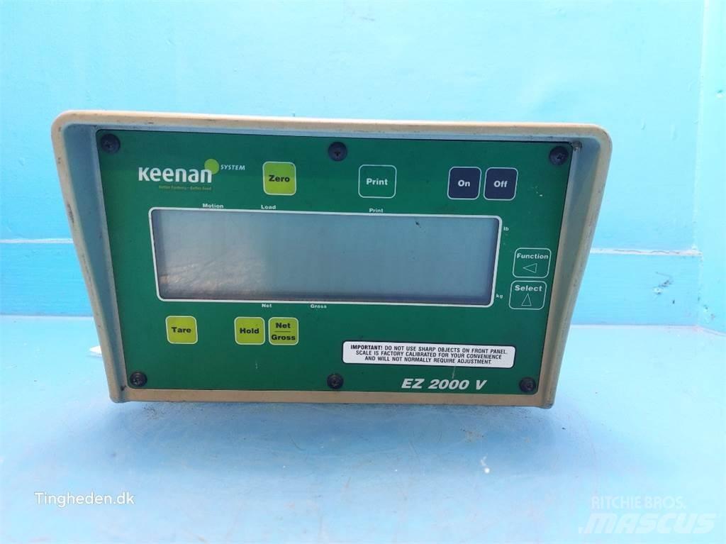 Keenan EZ2000V Alimentadores de misturadoras