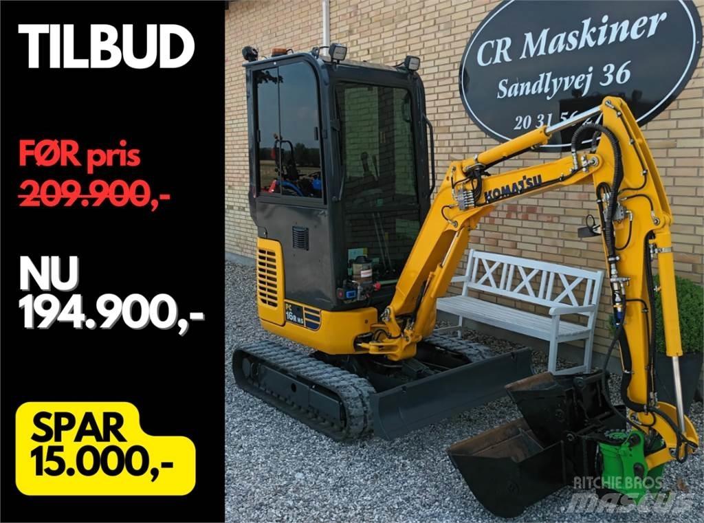 Komatsu pc16r hs Miniescavadeiras