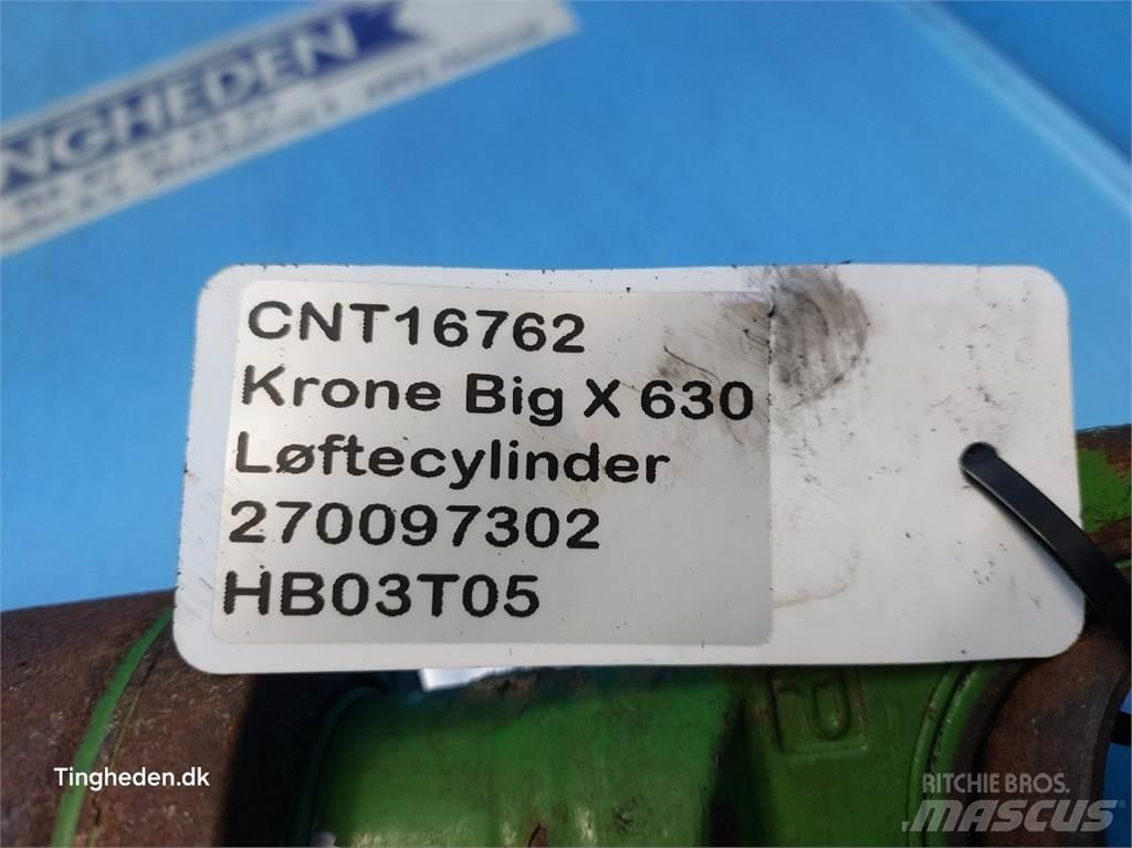 Krone Big X 630 Acessórios máquinas feno e forragem
