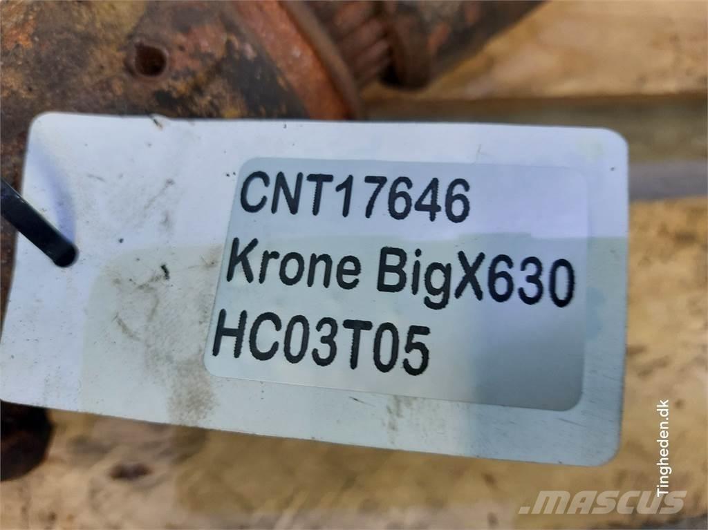 Krone Big X 630 Acessórios máquinas feno e forragem
