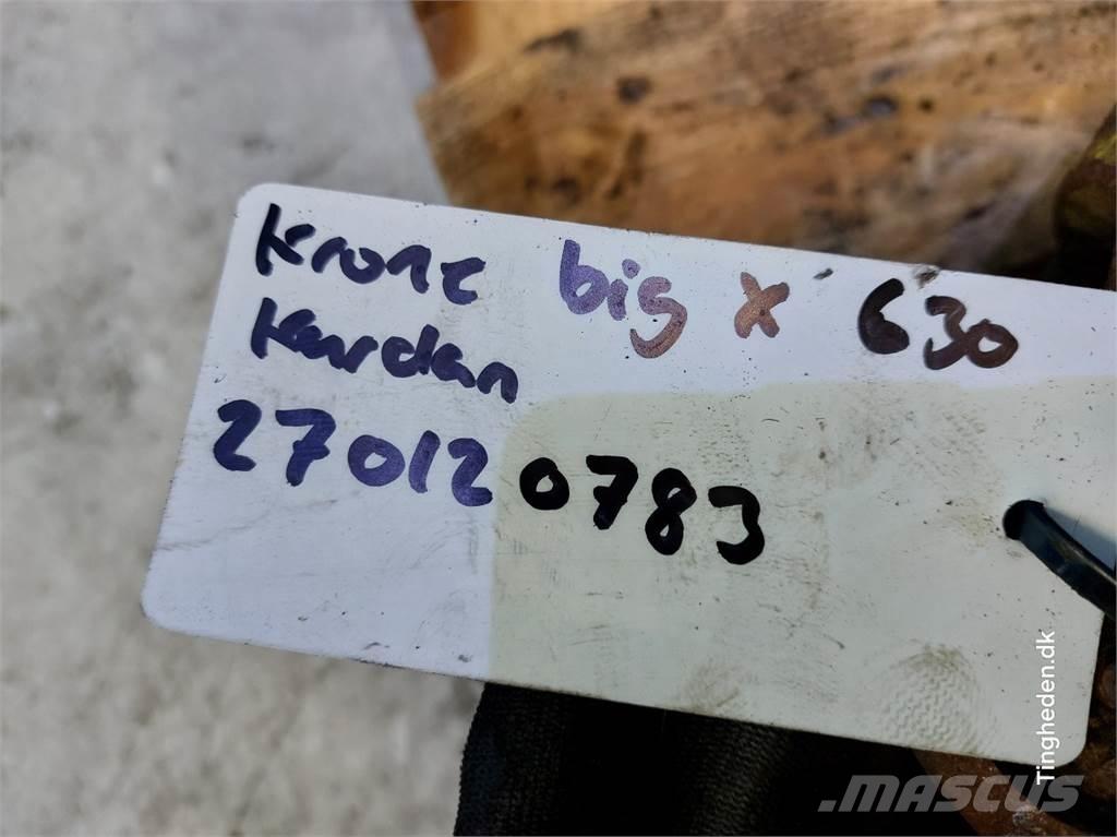 Krone Big X 630 Acessórios máquinas feno e forragem
