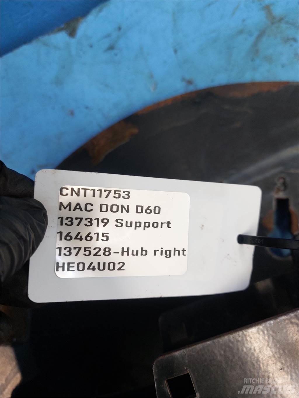 MacDon D60 Acessórios de ceifeiras debulhadoras