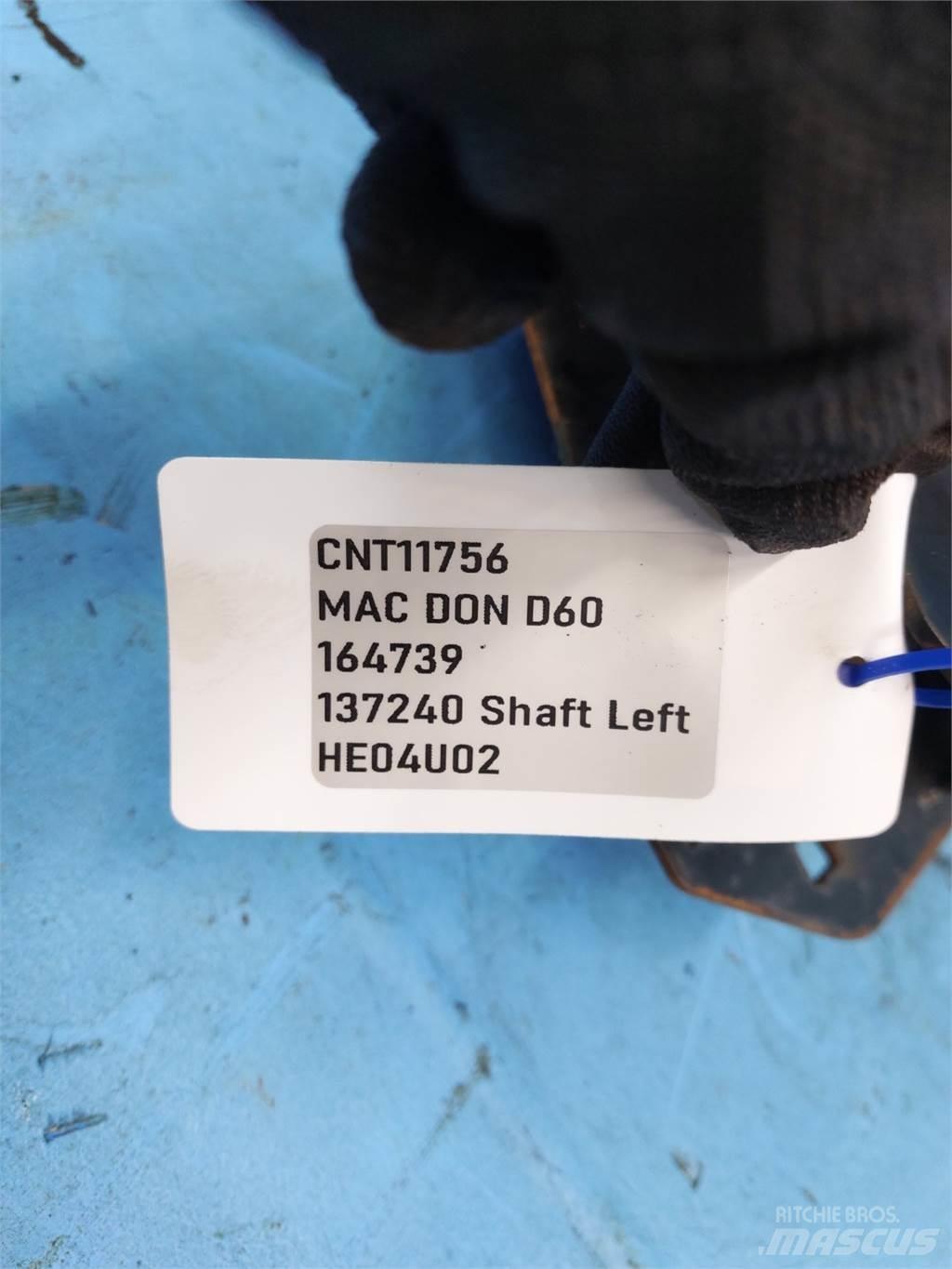 MacDon D60 Acessórios de ceifeiras debulhadoras