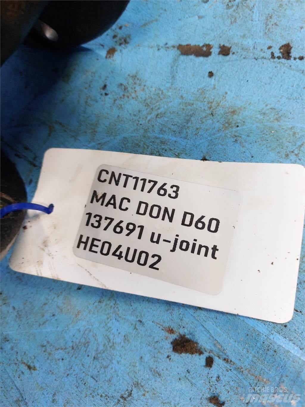 MacDon D60 Acessórios de ceifeiras debulhadoras