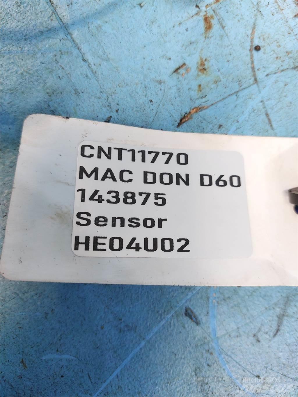 MacDon D60 Acessórios de ceifeiras debulhadoras