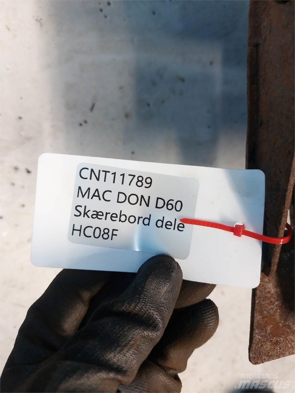 MacDon D60 Acessórios de ceifeiras debulhadoras