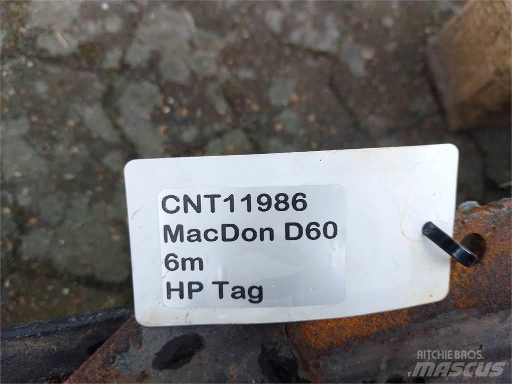 MacDon D60 Acessórios de ceifeiras debulhadoras