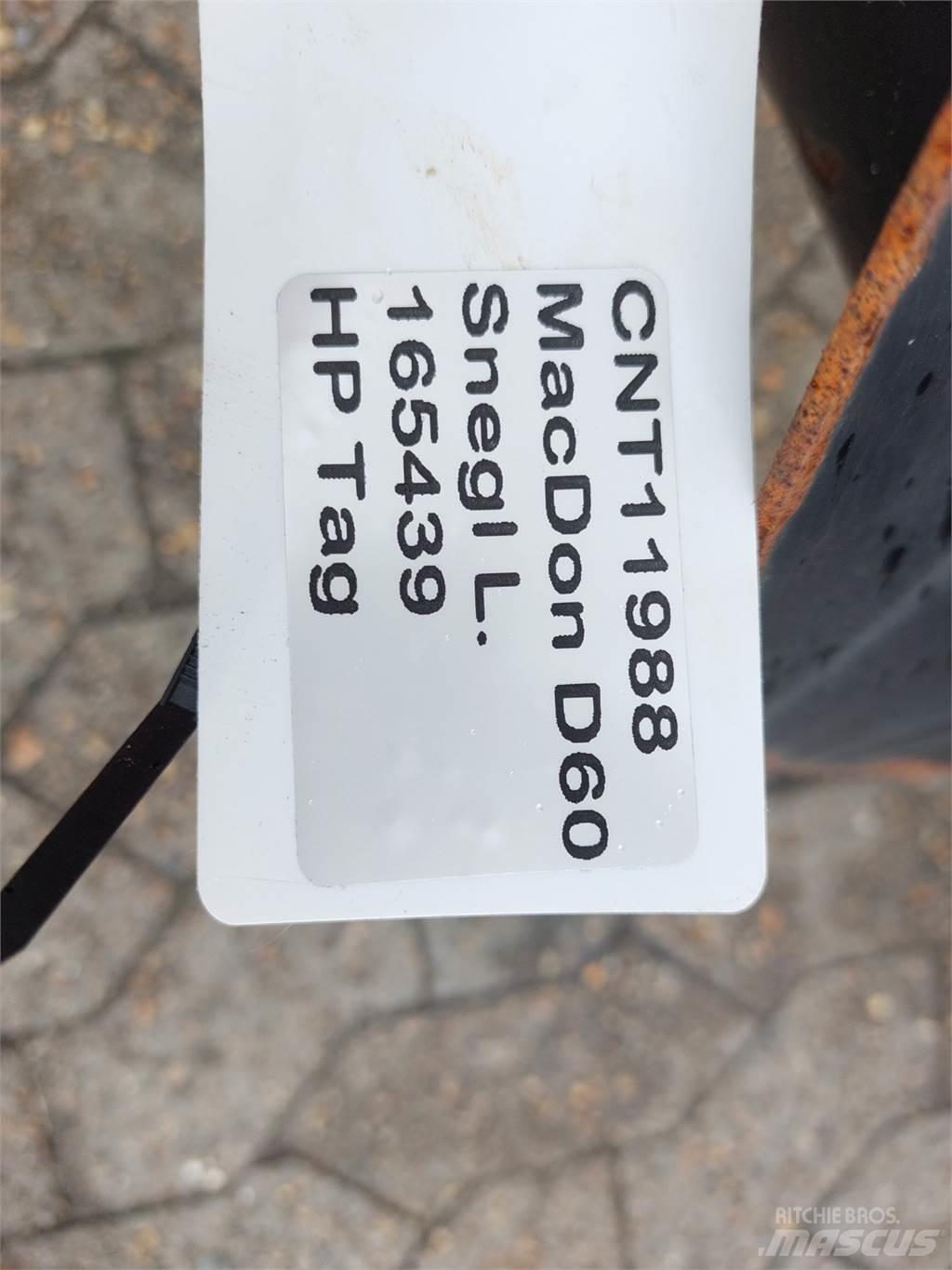 MacDon D60 Acessórios de ceifeiras debulhadoras