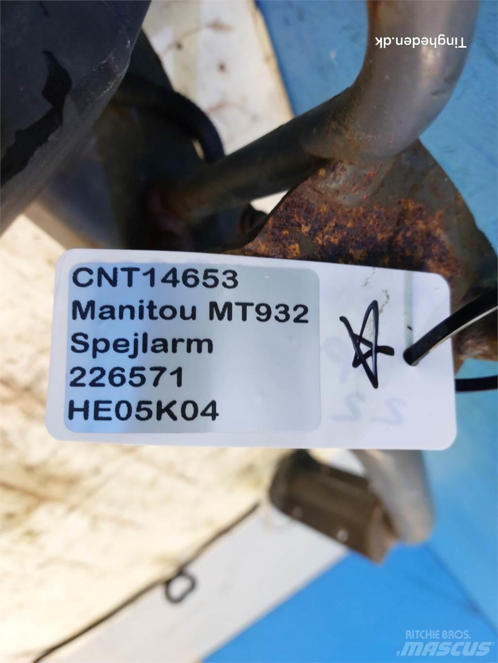 Manitou MT932 Baldes crivo