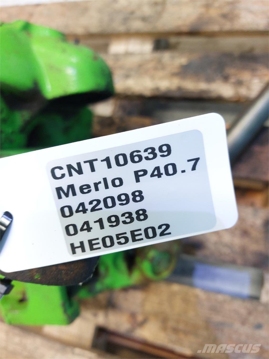 Merlo P40.7 Eixos