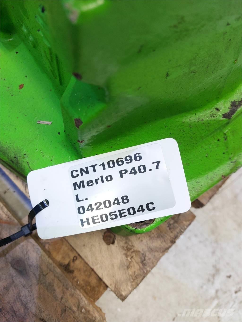 Merlo P40.7 Eixos