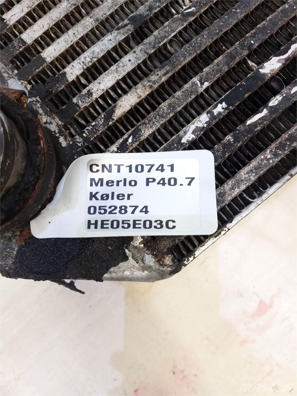 Merlo P40.7 Radiadores máquinas construção