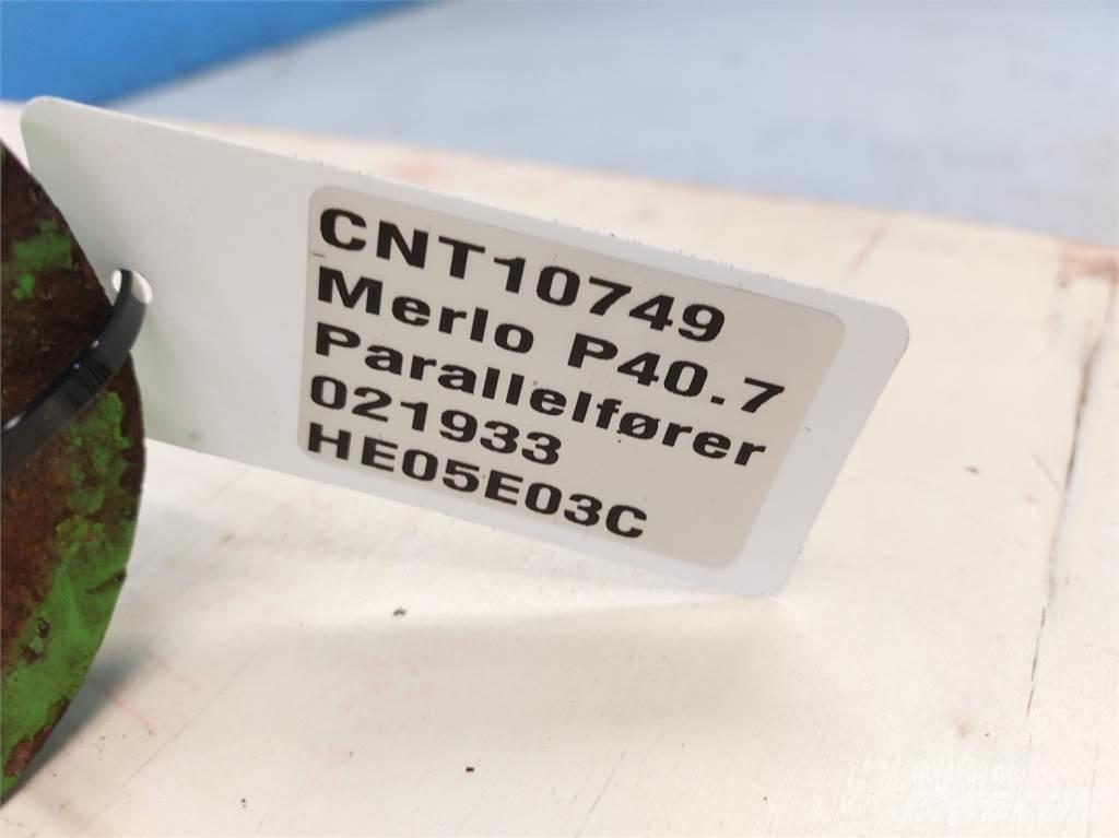 Merlo P40.7 Lanças e braços dippers
